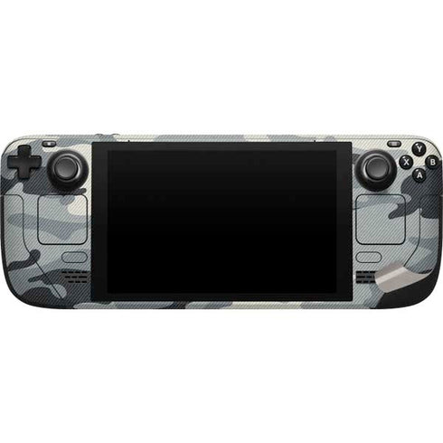 NFL New Orleans Saints Camo Steam Deck Handheld Gaming Computer Skin